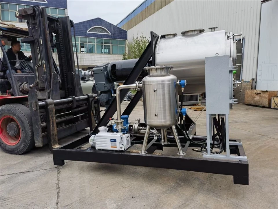 Organic Solvent Recycling Vacuum Rake Dryer (3)